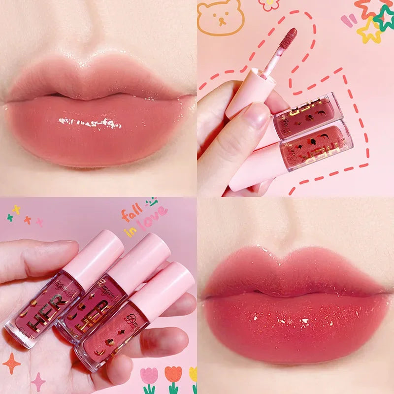 8 Colors Crystal Jelly Moisturizing Oil Plumping Lip Gloss